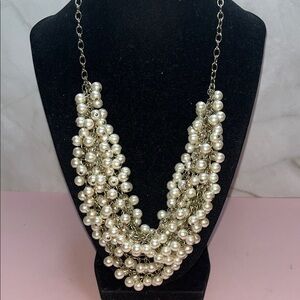Banana Republic Multi-Strand Pearl Necklace